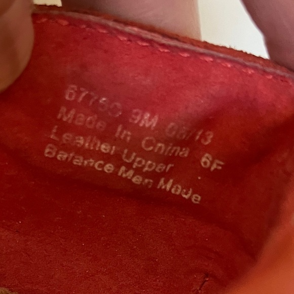 Clarks Bendables Deep Orange Rust Suede Leather Flats EUC - Picture 13 of 16